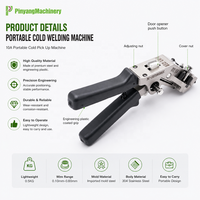 Machine de soudage à froid portable Pinyang sans alimentation ni étincelles pour la fabrication de câbles en cuivre et aluminium