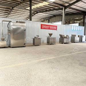 Máquina Embutidora de Chorizo, Línea de Producción Automática de Salchichas Rusas Ahumadas, Máquina Completa en China - Product Image 2