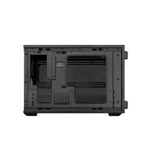 Boîtier d'ordinateur <span class=keywords><strong>Lian</strong></span> <span class=keywords><strong>Li</strong></span> B4 Wood Edition, châssis PC gaming, panneau latéral en bois à lattes, panneau avant en mesh, tour de bureau - Product Image 5