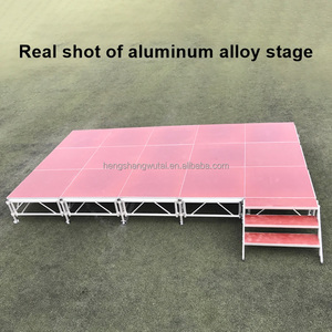 La piattaforma di alluminio del palco della fase di vendita calda dei ESI -2025 del palco portatile rotondo e può essere regolabile - Product Image 2