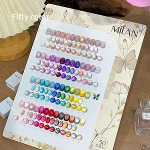 Nouveau Kit <span class=keywords><strong>de</strong></span> Gel UV pour Ongles Effet Œil <span class=keywords><strong>de</strong></span> Chat Milan 2026, 50 Couleurs, Longue Durée, Sans HEMA, Sans TPO, Non Toxique, Bouteille <span class=keywords><strong>de</strong></span> 15ml - Product Image 3