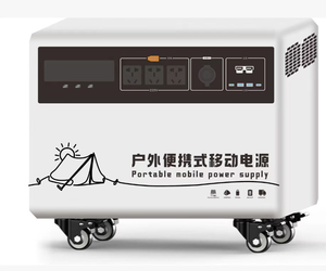 Station d'alimentation portable 4000W 220V, générateur solaire LiFePO4 MPPT pour la maison, le camping-car, hors réseau - Product Image 2