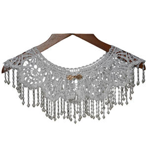 Flecos de perlas estilo chal como capa exterior para un Cheongsam tradicional de estilo chino con accesorios Hanfu modificados - Product Image 4