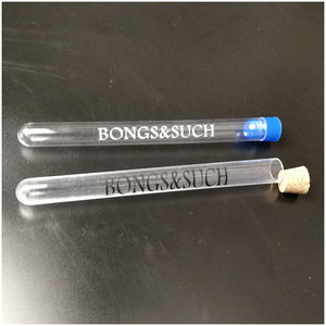 QJ Plastic Test Tubes 15x150mm Screw Cap Printed Label For Lab Use - Product Image 5