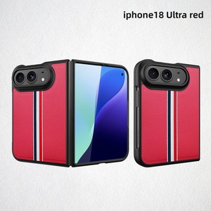โรงงานฮวนมินนำเสนอเคสโทรศัพท์แบบพับได้สำหรับ iPhone Ultra ลายรวงข้าว ออกแบบสไตล์ธุรกิจสำหรับ Apple 18 - Product Image 6