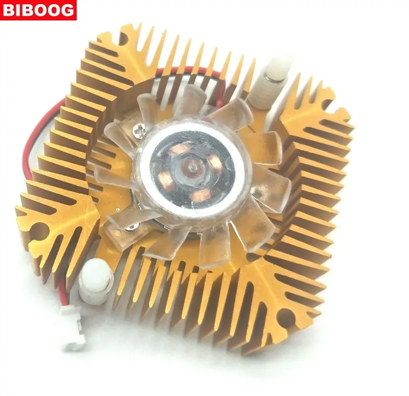 BIBOOG 2-Pin 55 мм PC GPU VGA Видеокарта кулер с небольшим охлаждающим вентилятором