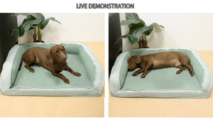 Cama Ortopédica Reclinable para Perros y Gatos, Diseño Sólido Protector para Invierno, Desmontable y Lavable, Tipo Nido para el Hogar, para Sueño Profundo - Product Image 6