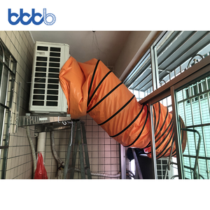 Heißer Verkauf: Industrieller, flexibler, korrosionsbeständiger, energiesparender und wärmeisolierender <span class=keywords><strong>PVC</strong></span>-Luftkanal für Lüftungssysteme - Product Image 6