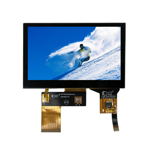4.3 inch 480*272 LCD màn hình cảm ứng 460cd/m2 Màn hình hiển thị bảng điều chỉnh RGB 40-Pin giao diện TFT LCD module với CTP - Product Image 3
