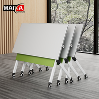 Fabricant chinois de bureaux pliants en bois, chaises de bureau, tables de réunion, tables de conférence, tables d'entraînement modernes pliables pour l'école