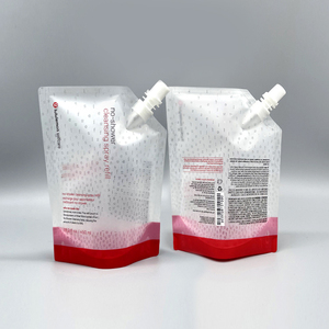 Bolsa de Plástico con Boquilla Impresa Personalizada, 100ml 200ml 250ml 500ml, para Jabón Corporal, Desinfectante, Jabón Líquido para Manos, Recarga - Product Image 5