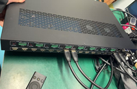 Matriz HDMI 2.0 DT-7488-18Gbps 4:4:4 8x8 4K 60Hz para Video Wall, 8 Entradas y 8 Salidas, Sin Interrupciones, para Salas de Conferencias