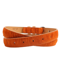 Boucle en cuir véritable ceinture en fausse fourrure boucle de mode fabricant d'accessoires de ceinture personnalisée
