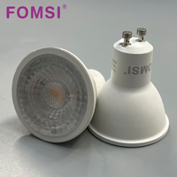 Ampoule LED FOMSI 5W 7W GU10 en gros, ampoule spot COB MR16 GU5.3 220V, options de couleur 6000K 4000K 3000K