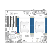 Carte mère de serveur MBD-X12DPL-i6 à double socket LGA-4189 pour processeurs Intel Xeon Scalable de 3e génération C621A 8DIMM DDR4 4PCIe4.0 ATX IPMI M.2