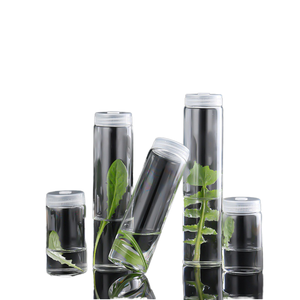 캔디 젤리 조직 배양 테스트 소원 드리프트 시약 보관을위한 47mm 제어 투명 두꺼운 유리 병 - Product Image 6