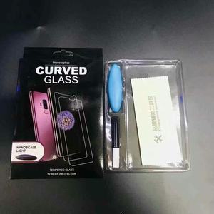 Protection d'écran en verre trempé UV avec fonction anti-traces de doigts et colle UV LED pour Samsung S23 Ultra, Redmi Note 14 <span class=keywords><strong>Pro</strong></span>+, <span class=keywords><strong>Infinix</strong></span>, Tecno - Product Image 5