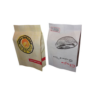 Sacs alimentaires en papier/sacs en papier, bon marché, <span class=keywords><strong>2021</strong></span> marron ou blanc, sac de Shopping, couleur noire - Product Image 2