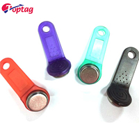 Carte RFID iutton colorée TM1990/RW1990/TM01, support en plastique, vente en gros, livraison gratuite