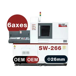 Swiss Type Cnc Lathe With Dual Spindle For High-Gloss And High-Brightness Decorative Parts