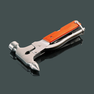 Outdoor safety hammer, multi-functional pliers and axe combination <b>tool</b>, window breaker, household stainless steel camping - Product Image 4