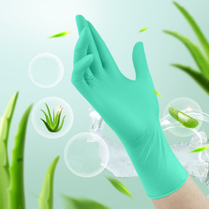 Guantes desechables de nitrilo sin polvo de 12 pulgadas, 30 piezas/bolsa, para limpieza del hogar, cocina, jardinería, trabajo y belleza. - Product Image 2