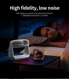 Proyector Portátil K1 1080P HD, Cine en Casa Pequeño, Camping, Aire Libre, HIFI ESTÉREO 3D Integrado, Regalo de Navidad - Product Image 3