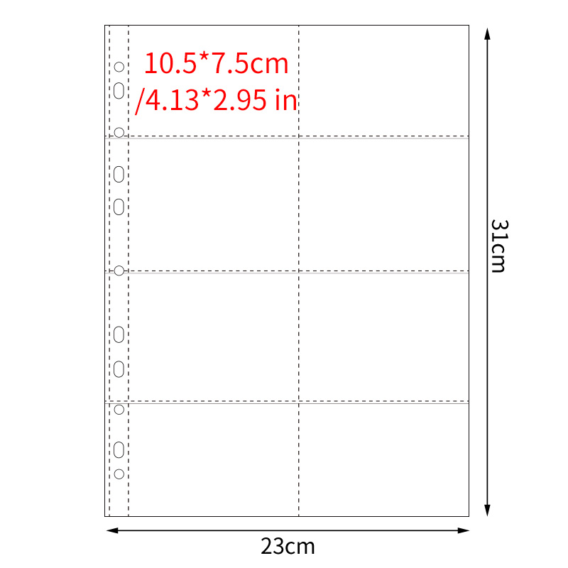 A4 8-pockets