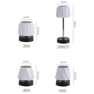 Lampe de bureau d'ambiance Bedhead rechargeable, flexible, simple, télescopique, protection oculaire, pour étude et chambre, ultra longue autonomie, tactile - Product Image 2