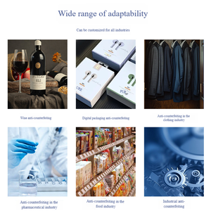 Étiquette laser jetable à décoller, certificat <span class=keywords><strong>de</strong></span> qualification, code <span class=keywords><strong>de</strong></span> traçabilité anti-marché gris, intelligent - Product Image 4