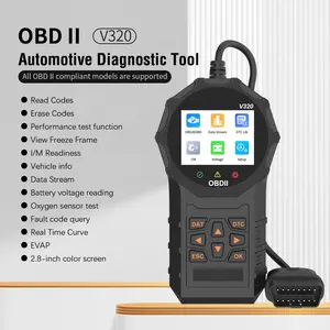 Escaner Automotriz V320 OBD2 Escáner Lector de código de Falla de motor de coche Automotriz OBD2 Escáner de diagnóstico de coche