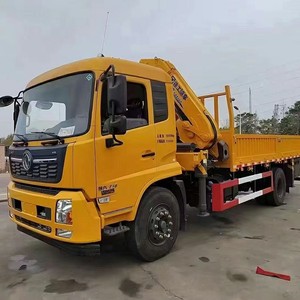 รถเครนติดรถบรรทุก Dongfeng 8 ตัน 4x2 แบบพับได้ ราคาโรงงาน พร้อมขาย - Product Image 1