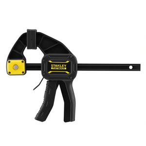 แคลมป์รูปตัว L สแตนลีย์ แฟตแม็กซ์ 12 นิ้ว สีดำและสีเหลือง พร้อมกลไกปลดเร็ว สำหรับงานไม้และงานโลหะ - Product Image 2