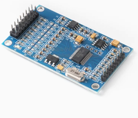 ADS1256 modul AD ADC 8-bit 8-channel berketepatan tinggi ADC akuisisi Data kartu Ic elektronik