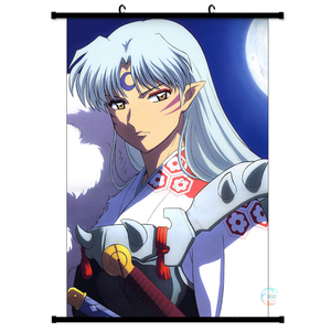 40*60cm <span class=keywords><strong>31</strong></span> Designs Japan Good Quality Anime <span class=keywords><strong>Inuyasha</strong></span> Paintings Hanging Cloth Poster Wall Scroll Poster - Product Image 3