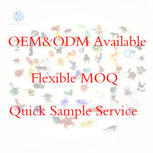 Красно-желтая выдувная стеклянная статуя лисы Коллекционная муранская лэмпворк - Product Image 6