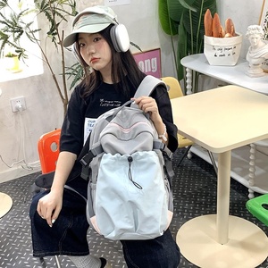 New Design Travel Hiking <b>Drawstring</b> Backpack With Adjustable Straps <b>Waterproof</b> Lightweight <b>Bag</b> Casual Nylon Sports Backpacks - Product Image 5