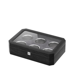 <span class=keywords><strong>Caja</strong></span> Organizadora <span class=keywords><strong>de</strong></span> Relojes Octagonal Negra <span class=keywords><strong>de</strong></span> Lujo con Diseño <span class=keywords><strong>de</strong></span> Logotipo Personalizado para Relojes <span class=keywords><strong>Casio</strong></span> y Colecciones Premium - Product Image 1