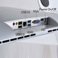 Processeur Intel Core 13e génération I7-13620H, PC tout-en-un 18,5 pouces, écran IPS 1920x1080, écran tactile, 4 USB, RJ45, port HD, ordinateur PC AIO