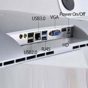 Intel Core 13th Gen I7-13620H CPU 18.5inch All in One Pc 1920x1080 IPS Display Touch Screen 4USB RJ45 HD Port <strong>Computer</strong> PC AIO - Product Image 6