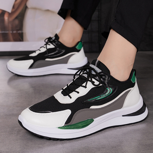 รองเท้าผ้าใบผู้ชายแบบสานรุ่นปี 2025 ระบายอากาศได้ดี เหมาะสำหรับออกกำลังกาย เดิน วิ่ง ใส่ได้ทั้งฤดูหนาวและฤดูใบไม้ผลิ - Product Image 4