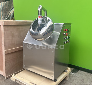 Machine à enduire les graines de riz japonais <span class=keywords><strong>wasabi</strong></span> peau de poisson <span class=keywords><strong>sésame</strong></span> amande noix de cajou sucre à tambour enrobé arachides chocolat - Product Image 5