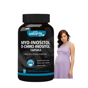 WELL SPRING Myo Inositol Vitamine B8 Capsules <span class=keywords><strong>pour</strong></span> la croissance des cheveux et l'énergie <span class=keywords><strong>pour</strong></span> adultes, hommes et femmes (120 capsules par flacon) - Product Image 3