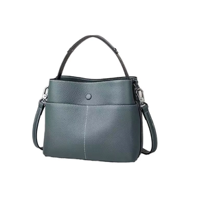 Bolso de Hombro Vintage para Mujer con Dos Correas y Cierre de Cremallera, Bolso de Mano Portátil y Moderno para Viaje - Product Image 1