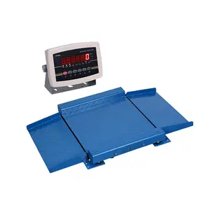LP7622 Low Platform Electronic Industrial Floor Scale With Ramp