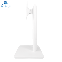 OEM populaire AIO PC noir/blanc/écran tactile Lcd pivotant support de moniteur réglable en hauteur 100x100mm support de montage Vesa