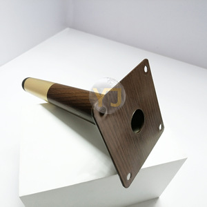 YIJUN Tapered Furniture Leg Coffee Brown 2649 Modern Minimalist Easy Installation - Product Image 3