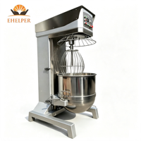 Mélangeur alimentaire électrique EHELPER, équipement de boulangerie directement de l'usine, avec protection de sécurité pour la préparation de pâtisseries, de crèmes et d'œufs