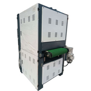 Machine automatique d'ébavurage de polissage de bord de tôle Inox ponceuse pour l'ébavurage de plaque d'acier inoxydable - Product Image 1