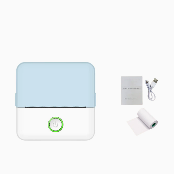 Portable Pocket X6 Printer Handheld BT Connection Low Cost Wireless Label Printer Picture Sticker Mini Printer for Home Office